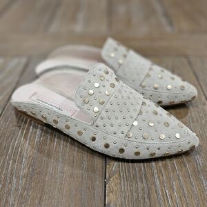 Chinese Laundry/Kristin Cavallari Studded Suede Mules